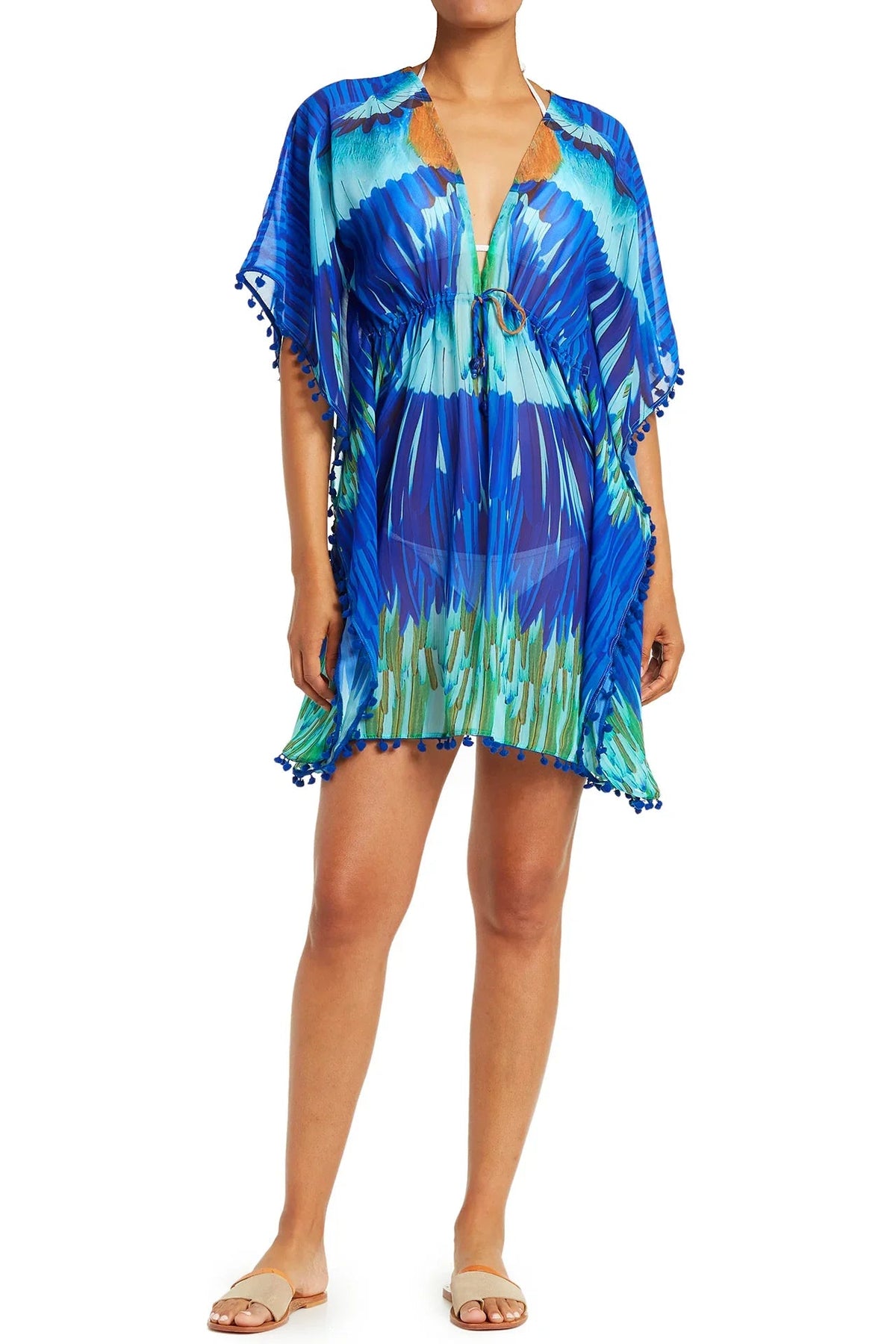 Blue Beach Coverups for Women