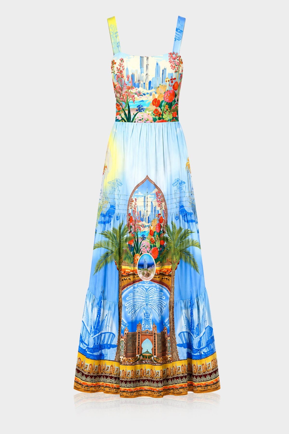 Blue Long Maxi Dress
