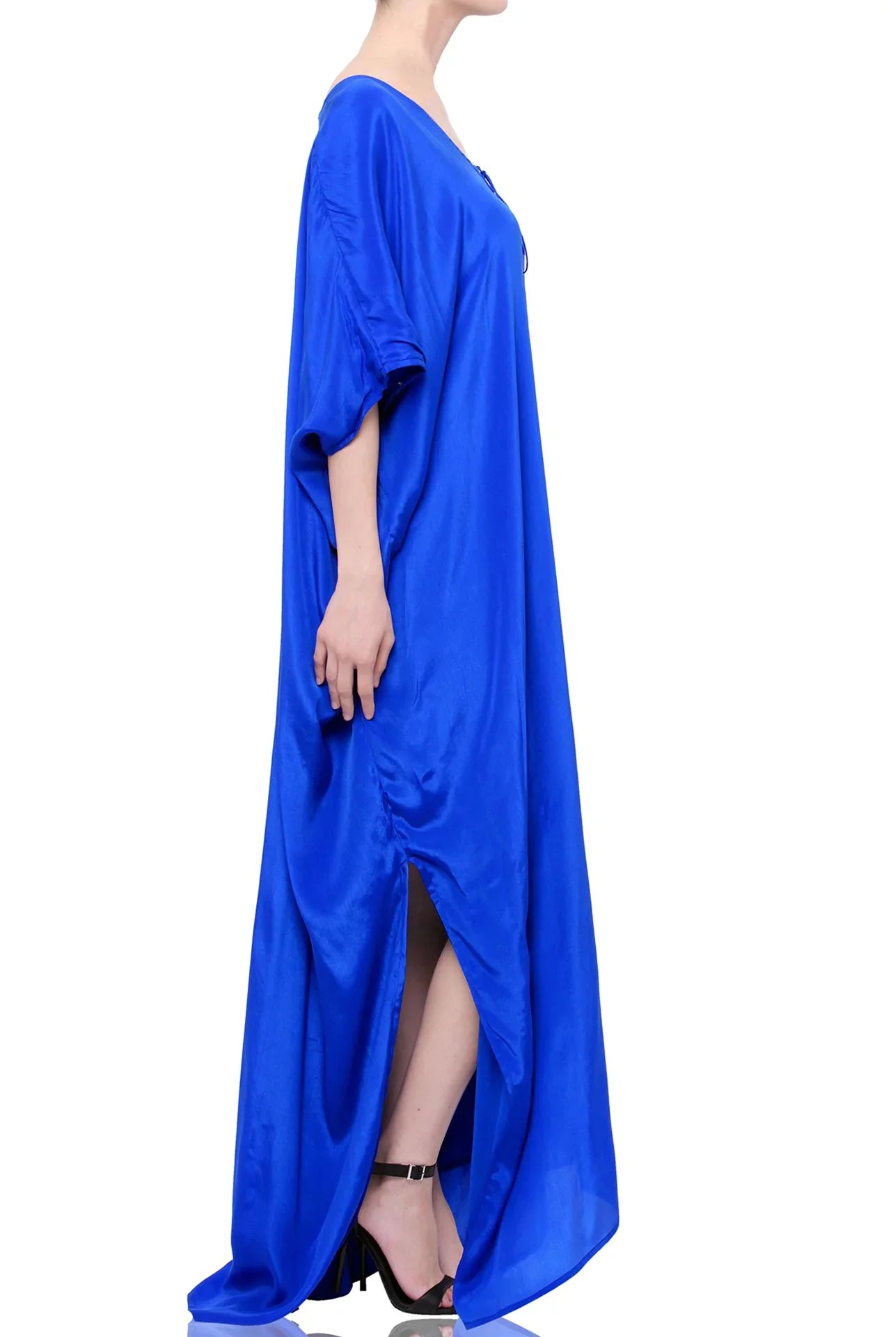 Blue Kaftan Resort Wear Dresses
