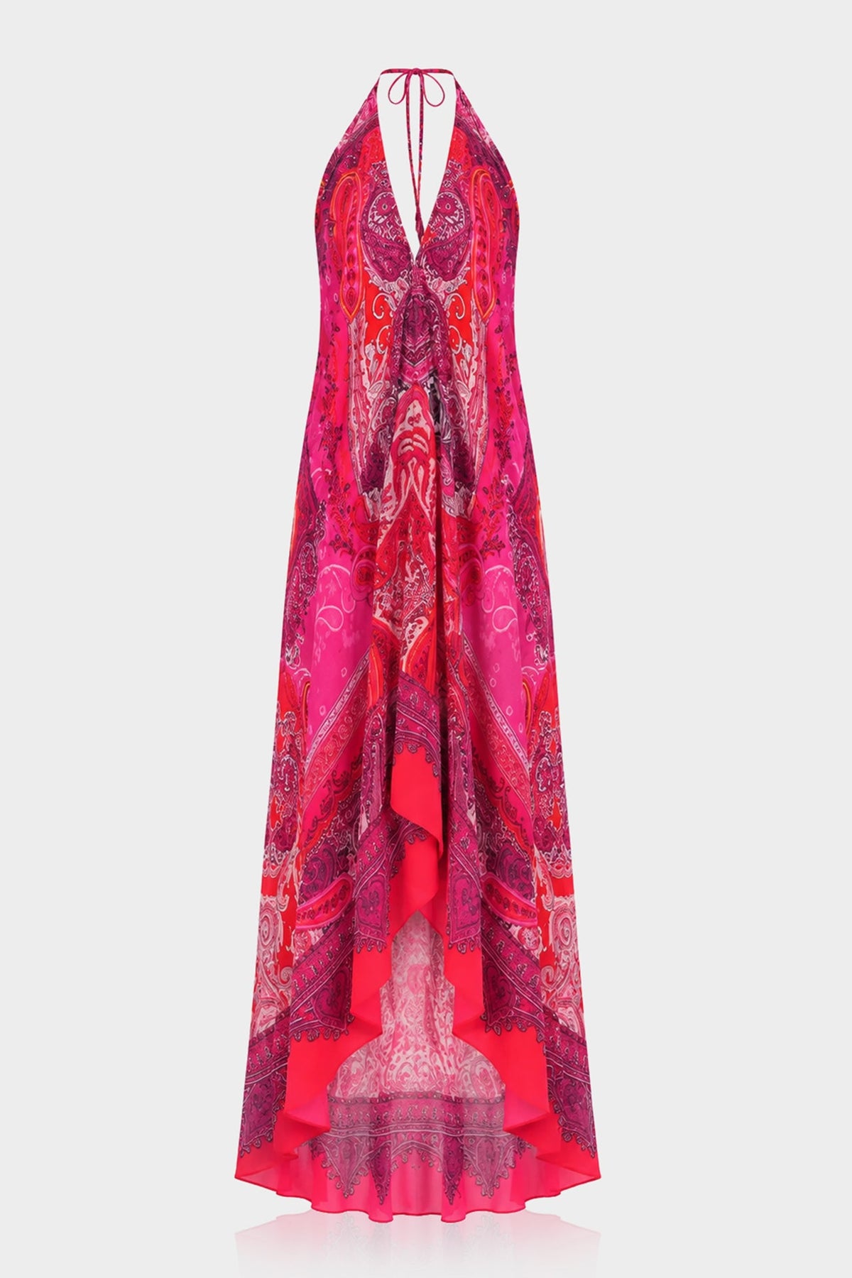 3 Way Style Hi Low Maxi Dress